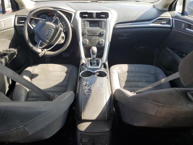 3FA6P0H73FR114547 - 2015 FORD FUSION SE BLUE photo 8