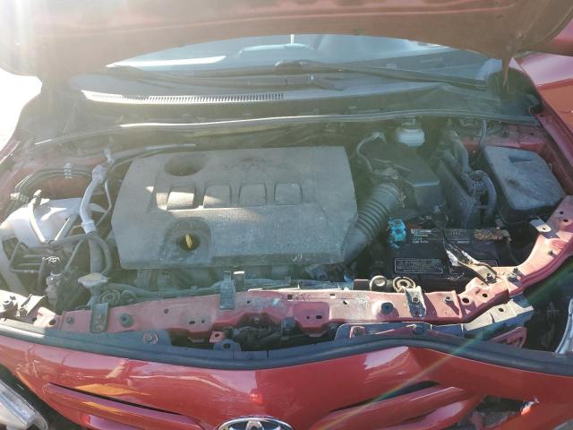 JTDBU4EE5BJ102819 - 2011 TOYOTA COROLLA BASE Czerwony zdjęcie 11