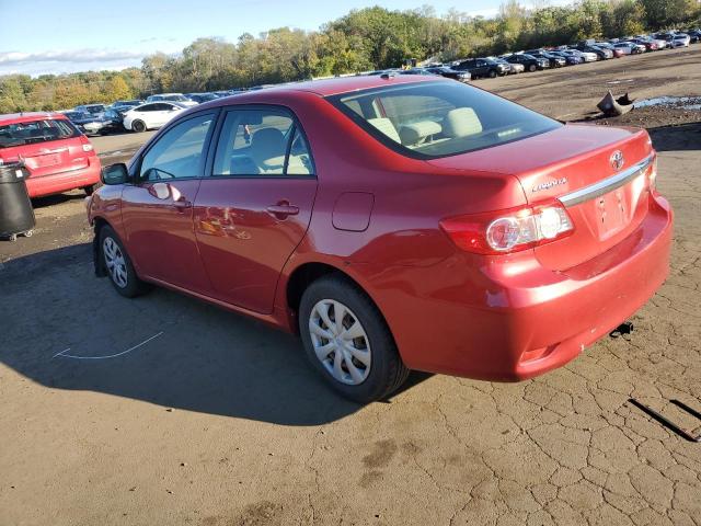 JTDBU4EE5BJ102819 - 2011 TOYOTA COROLLA BASE Czerwony zdjęcie 2