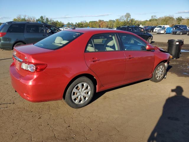 JTDBU4EE5BJ102819 - 2011 TOYOTA COROLLA BASE Czerwony zdjęcie 3