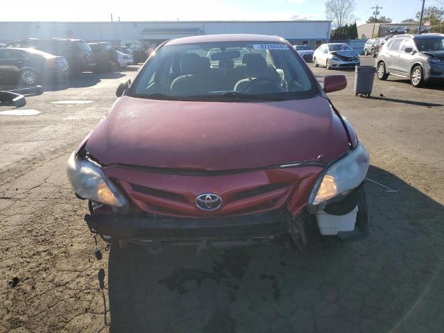 JTDBU4EE5BJ102819 - 2011 TOYOTA COROLLA BASE Czerwony zdjęcie 5