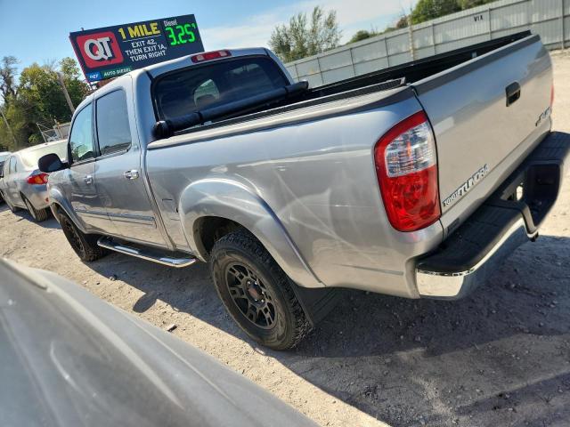 5TBDT44136S520159 - 2006 TOYOTA TUNDRA DOUBLE CAB SR5 SILVER photo 2
