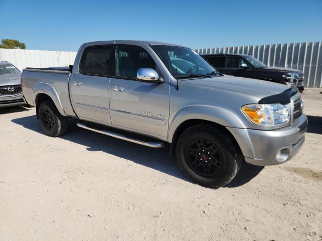 5TBDT44136S520159 - 2006 TOYOTA TUNDRA DOUBLE CAB SR5 SILVER photo 4