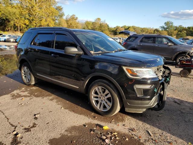 1FM5K8D86JGC42357 - 2018 FORD EXPLORER XLT შავი ფოტო 4