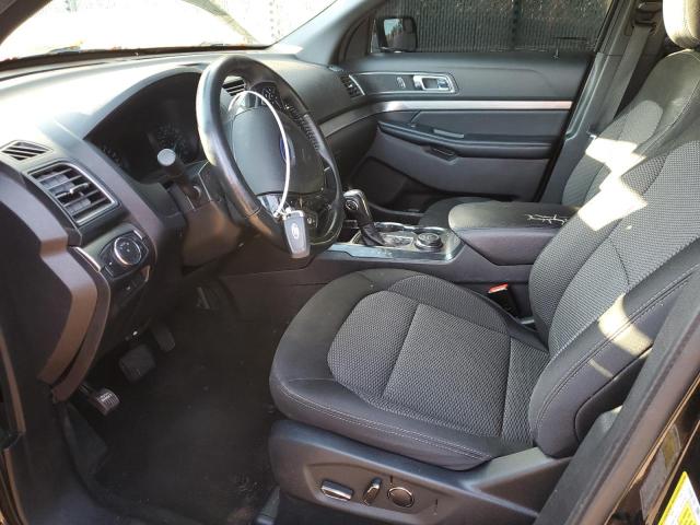 1FM5K8D86JGC42357 - 2018 FORD EXPLORER XLT შავი ფოტო 7