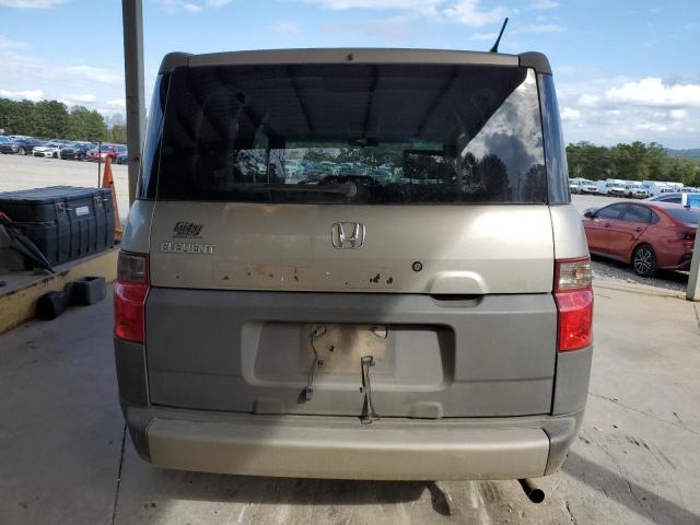 5J6YH18564L012167 - 2004 HONDA ELEMENT EX GOLD photo 6