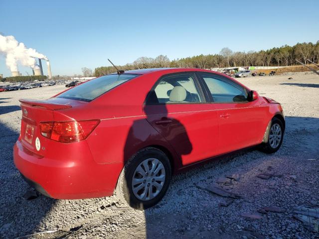 KNAFU4A23D5695411 - 2013 KIA FORTE EX RED photo 3