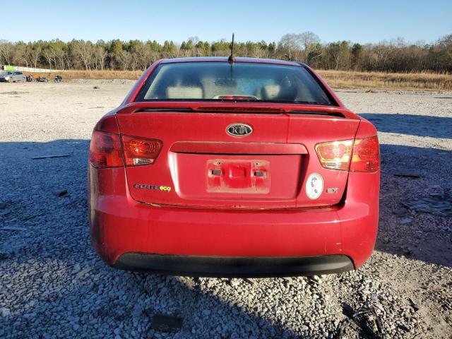 KNAFU4A23D5695411 - 2013 KIA FORTE EX RED photo 6