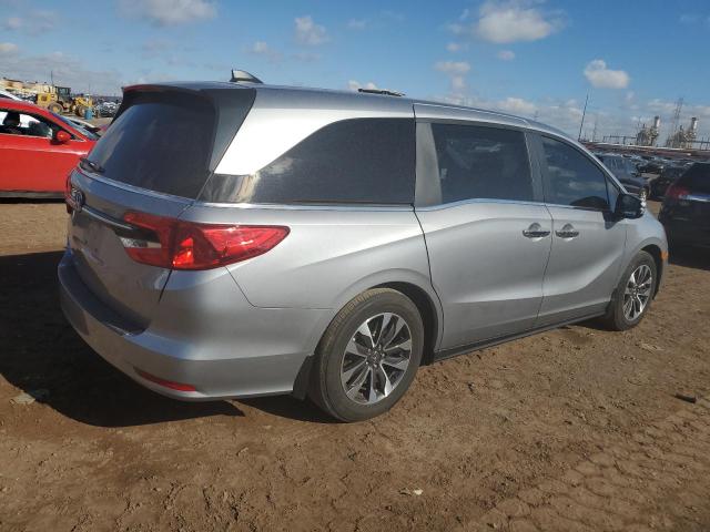 5FNRL6H74NB059872 - 2022 HONDA ODYSSEY EXL SILVER photo 3