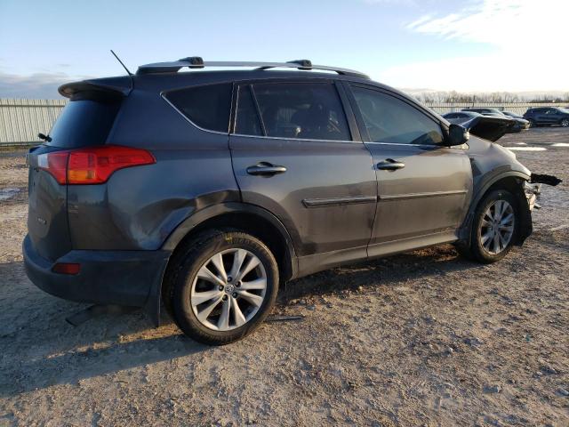 2T3YFREV5FW144464 - 2015 TOYOTA RAV4 LIMITED GRAY photo 3