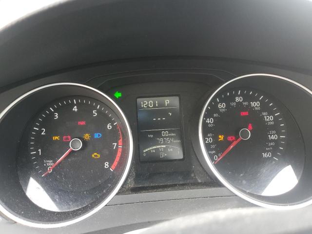 3VW2K7AJ6FM350819 - 2015 VOLKSWAGEN JETTA BASE შავი ფოტო 9