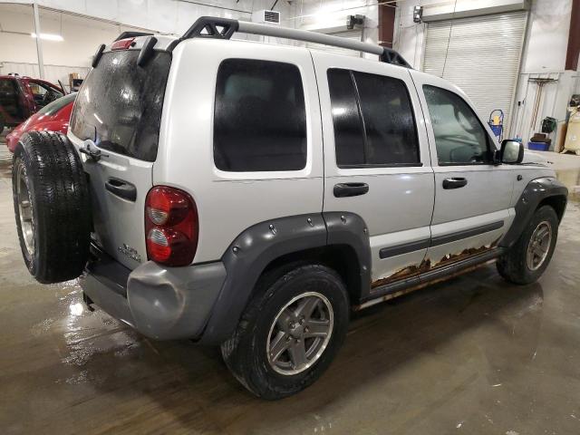 1J4GL38K15W723612 - 2005 JEEP LIBERTY RENEGADE ვერცხლისფერი ფოტო 3