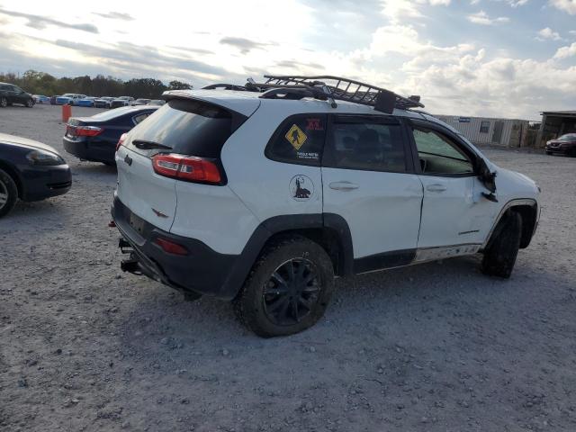 1C4PJMBS3FW786626 - 2015 JEEP CHEROKEE TRAILHAWK WHITE photo 3