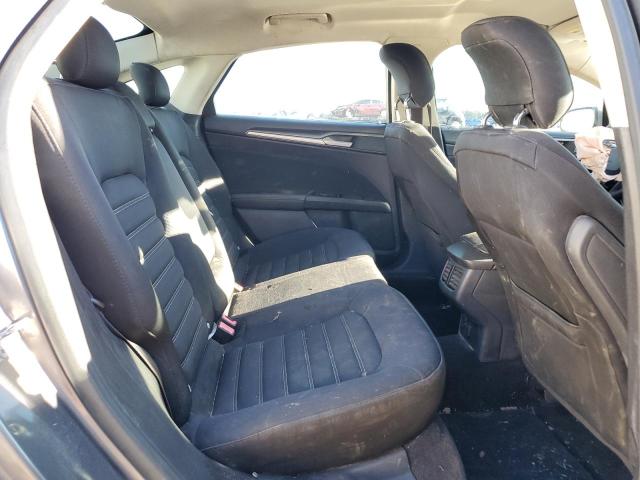 3FA6P0H77ER213225 - 2014 FORD FUSION SE GRAY photo 10