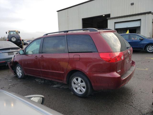 5TDZK23C09S229081 - 2009 TOYOTA SIENNA CE BURGUNDY photo 2