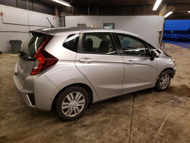 JHMGK5H56GX009906 - 2016 HONDA FIT LX SILVER photo 3