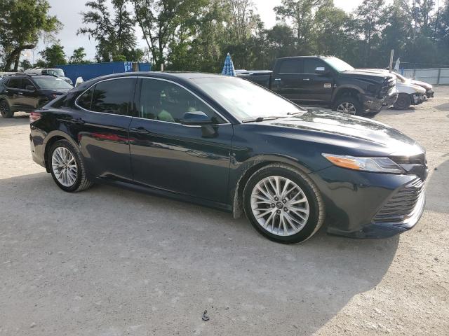 4T1B11HK8JU501810 - 2018 TOYOTA CAMRY L BLUE photo 4