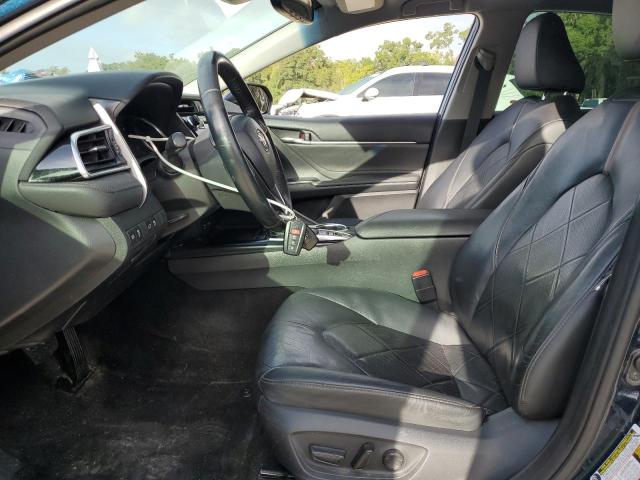 4T1B11HK8JU501810 - 2018 TOYOTA CAMRY L BLUE photo 7