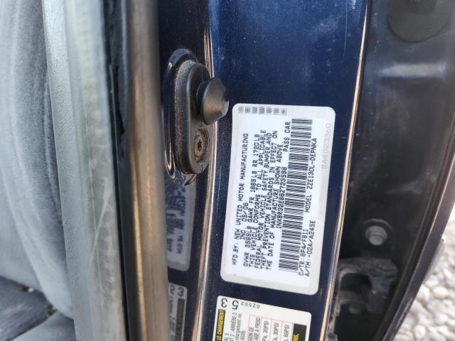 1NXBR32E86Z723598 - 2006 TOYOTA COROLLA CE 蓝色 照片 12