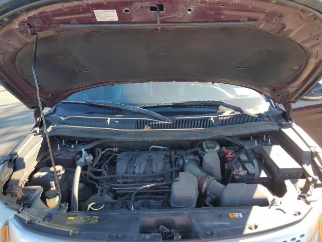 1FMHK8D88BGA29585 - 2011 FORD EXPLORER XLT PURPLE photo 12