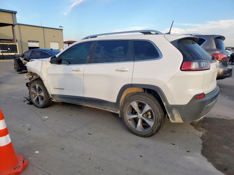 1C4PJLDN7KD128279 - 2019 JEEP CHEROKEE LIMITED WHITE photo 2