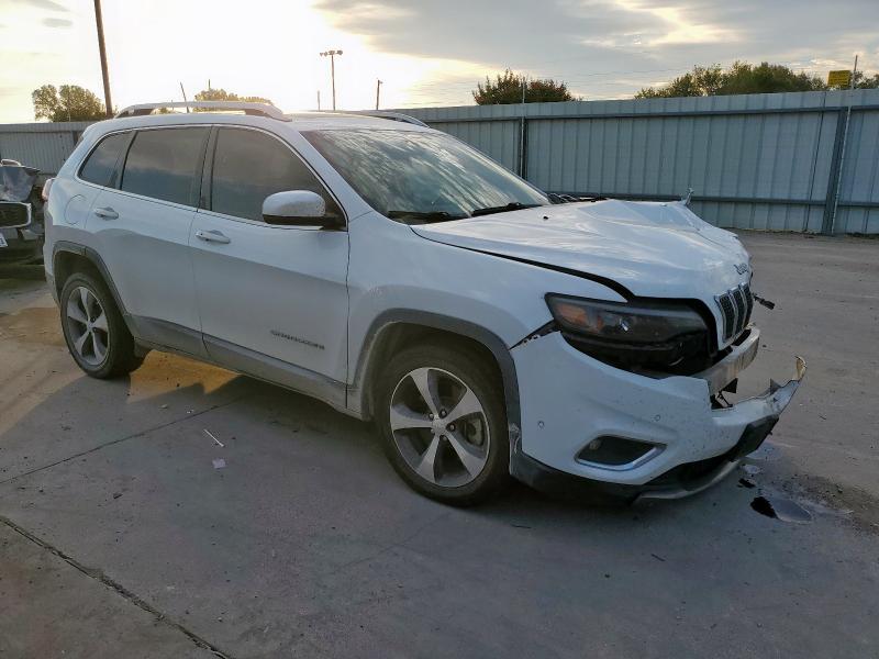 1C4PJLDN7KD128279 - 2019 JEEP CHEROKEE LIMITED WHITE photo 4