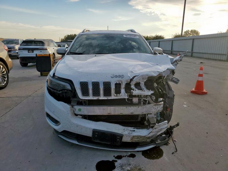 1C4PJLDN7KD128279 - 2019 JEEP CHEROKEE LIMITED WHITE photo 5