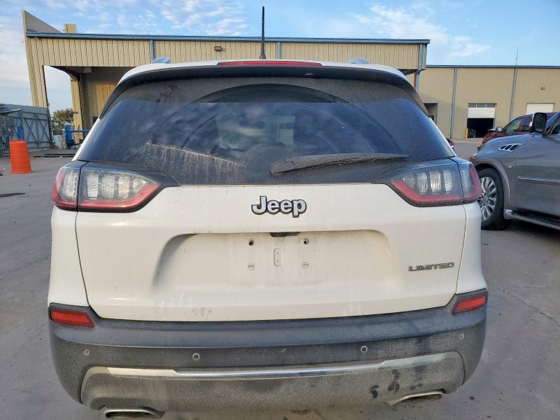 1C4PJLDN7KD128279 - 2019 JEEP CHEROKEE LIMITED WHITE photo 6
