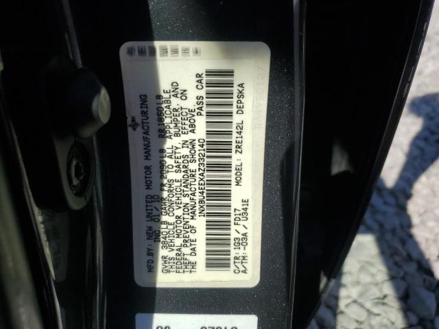 1NXBU4EEXAZ332140 - 2010 TOYOTA COROLLA BASE Boz foto 12