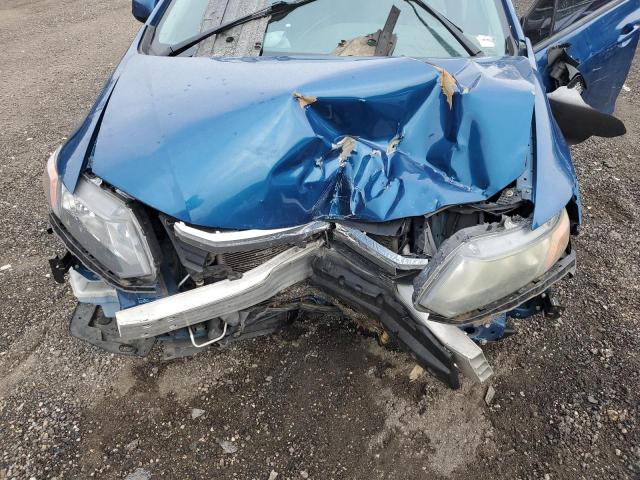 2HGFB2F55CH556177 - 2012 HONDA CIVIC LX BLUE photo 11