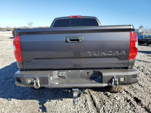 5TFUW5F17KX784877 - 2019 TOYOTA TUNDRA DOUBLE CAB SR/SR5 GRAY photo 6