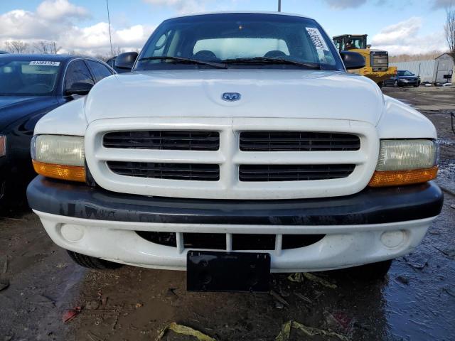 1B7HG2ANX1S256821 - 2001 DODGE DAKOTA QUAD WHITE photo 5