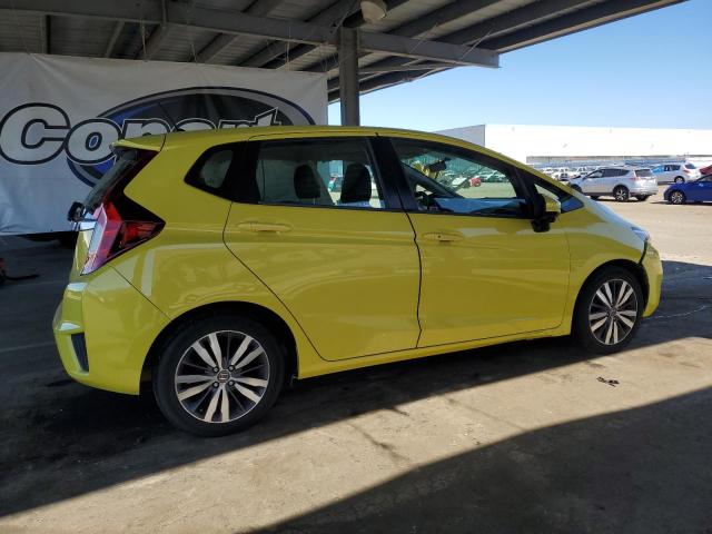 3HGGK5H88FM777582 - 2015 HONDA FIT EX أصفر صورة 3