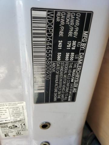 WD0PD644555800930 - 2005 DODGE SPRINTER 2500 Серый фото 10