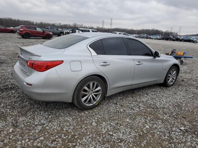 JN1CV7AP7GM201838 - 2016 INFINITI Q50 BASE SILVER photo 3