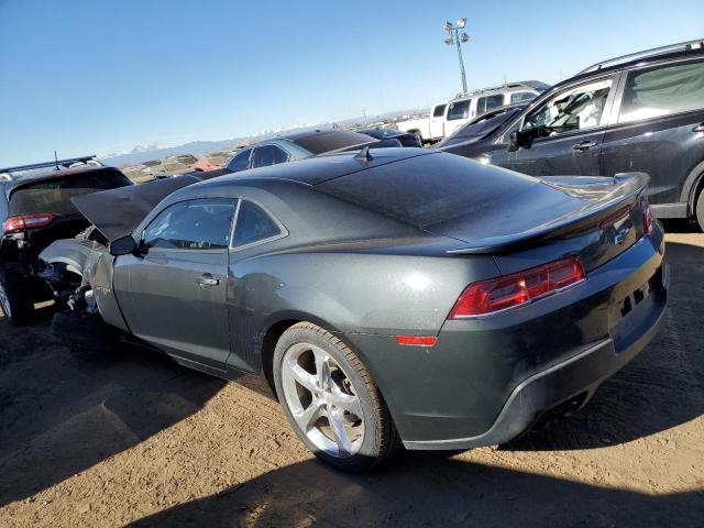 2G1FB1E39E9153253 - 2014 CHEVROLET CAMARO LT CHARCOAL photo 2