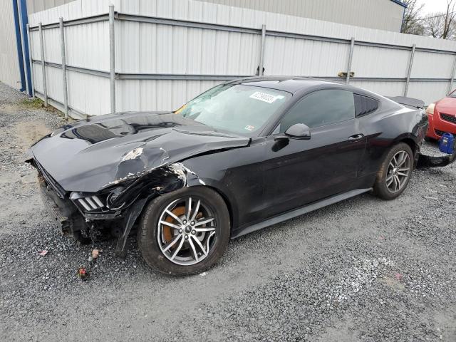 1FA6P8TH5F5346911 - 2015 FORD MUSTANG BLACK photo 1