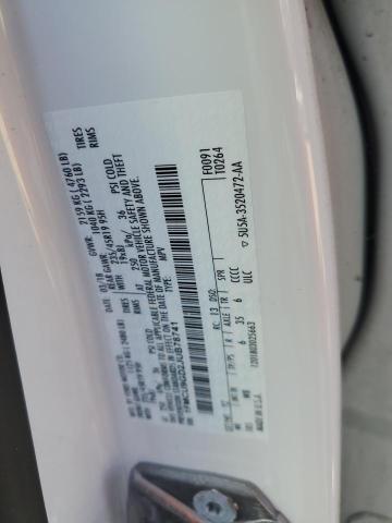 1FMCU9GD2JUB78741 - 2018 FORD ESCAPE SE WHITE photo 13