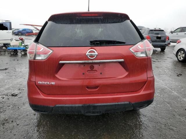 5N1AT2ML4FC871093 - 2015 NISSAN ROGUE S RED photo 6