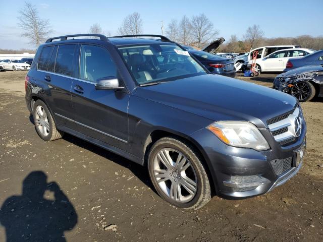 WDCGG8JB1EG236349 - 2014 MERCEDES-BENZ GLK 350 4MATIC BLUE photo 4