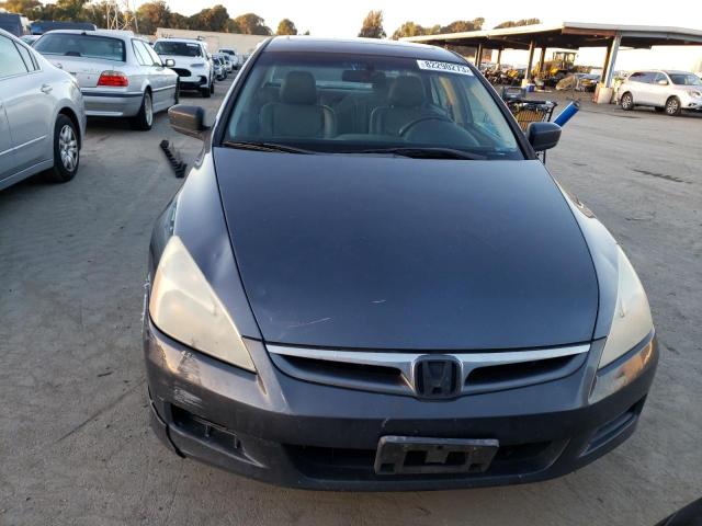 1HGCM66547A078519 - 2007 HONDA ACCORD EX GRAY photo 5