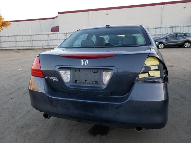 1HGCM66547A078519 - 2007 HONDA ACCORD EX GRAY photo 6