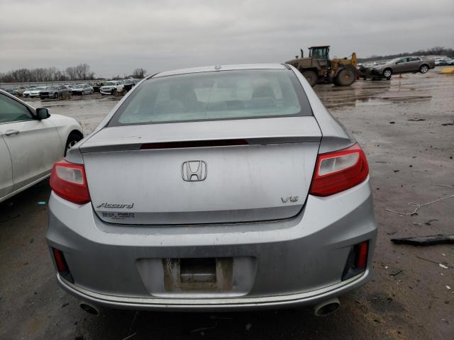 1HGCT2B81DA006717 - 2013 HONDA ACCORD EXL SILVER photo 6