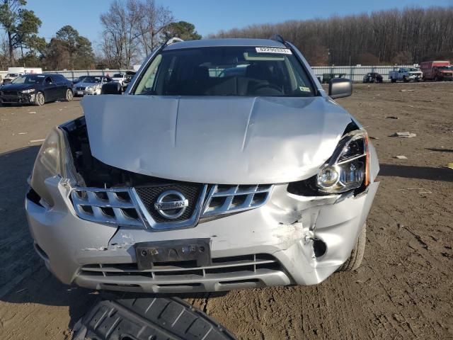 JN8AS5MTXEW615194 - 2014 NISSAN ROGUE S GRAY photo 5