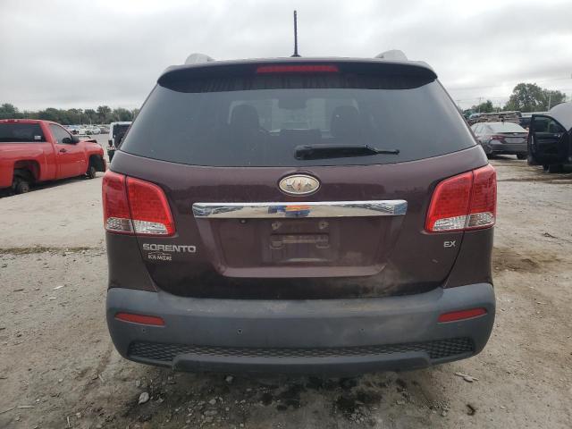5XYKU3A17BG029904 - 2011 KIA SORENTO EX Bordo foto 6