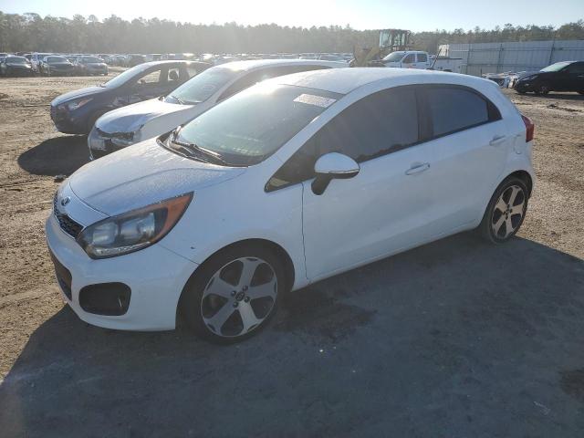 KNADN5A36D6169111 - 2013 KIA RIO EX WHITE photo 1