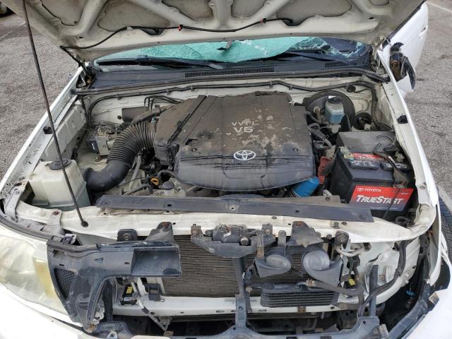 5TEJU62N37Z469789 - 2007 TOYOTA TACOMA DOUBLE CAB PRERUNNER WHITE photo 11