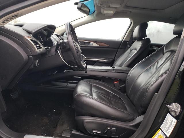 3LN6L2G9XER814399 - 2014 LINCOLN MKZ BLACK photo 7