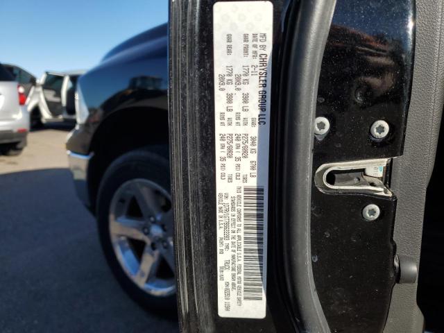 1D7RV1GT7BS622283 - 2011 DODGE RAM 1500 BLACK photo 13