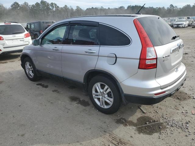 5J6RE4H76BL081342 - 2011 HONDA CR-V EXL GRAY photo 2